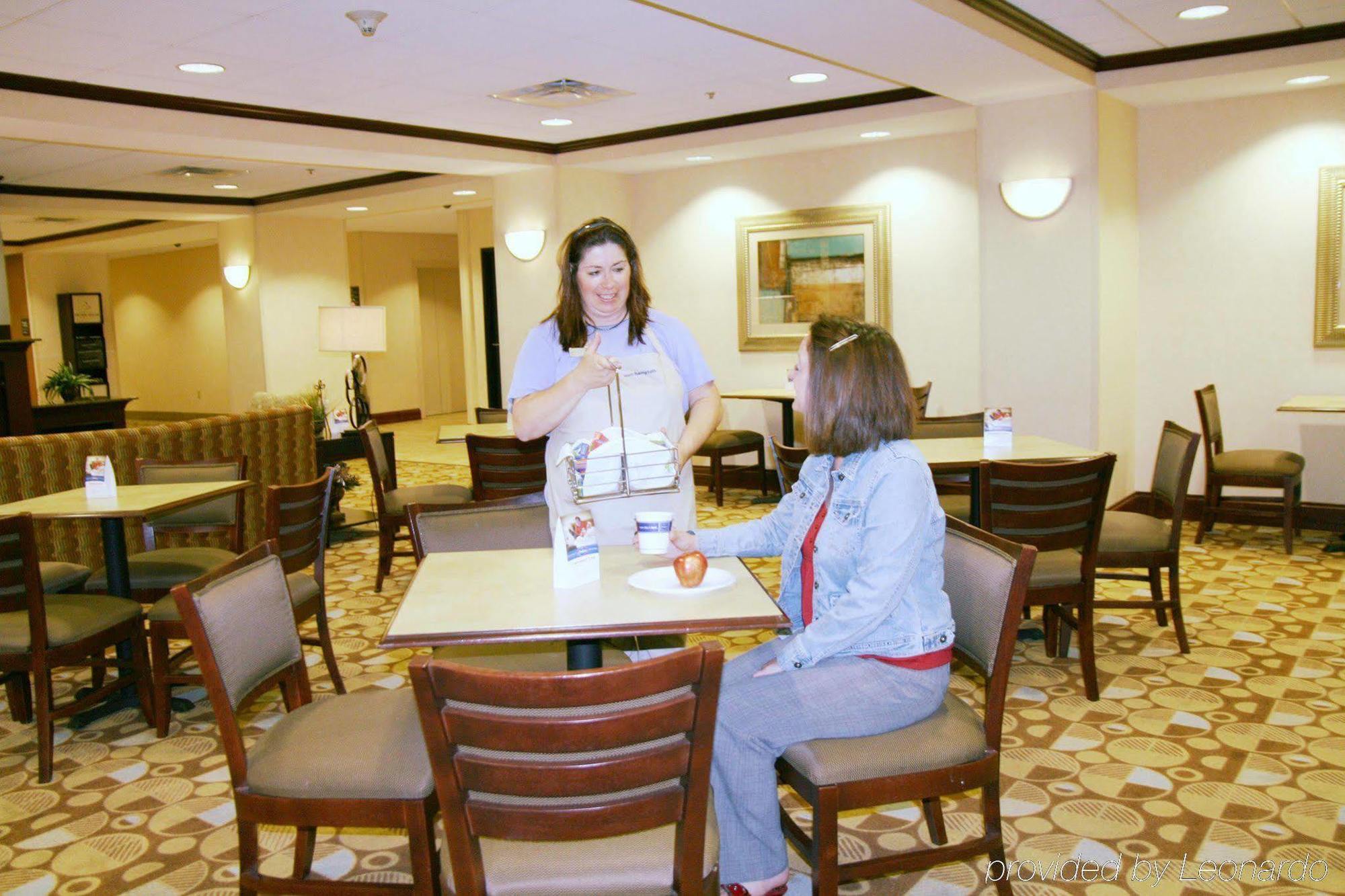 Hampton Inn Greenfield Étterem fotó